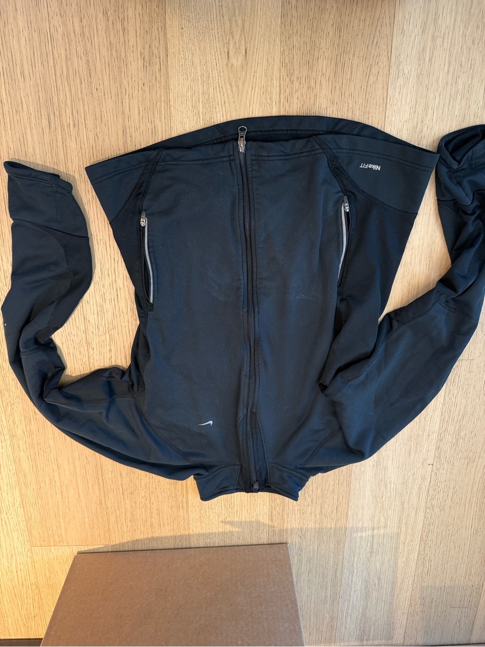 Nike Black Men’s Full-Zip Performance Jacket